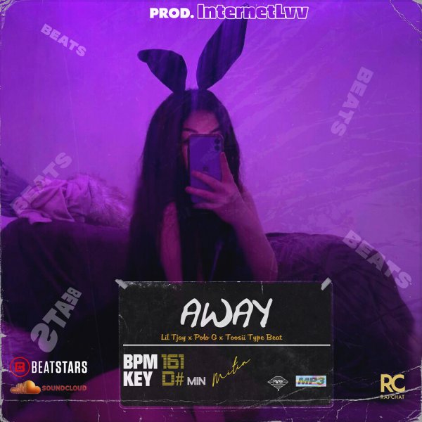 "Away" - Lil Tjay x Polo G x Toosii Type Beat | Freestyle Rap Trap Beat 2022