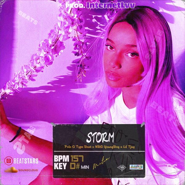 "Storm" - Polo G Type Beat x NBA YoungBoy x Lil Tjay