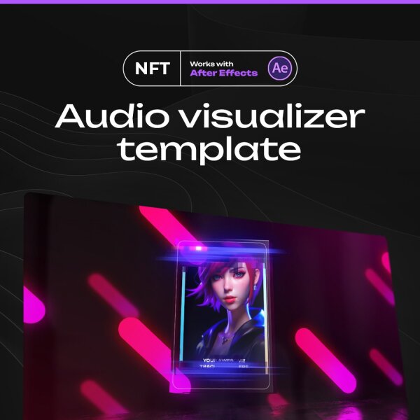 NFT • Шаблон для создания видео в After Effects